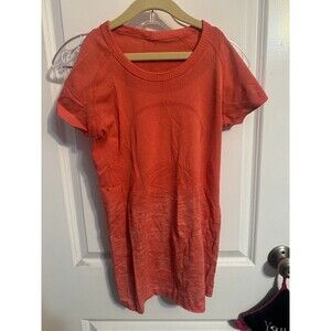Lululemon Orange Swiftly SS - Size 4